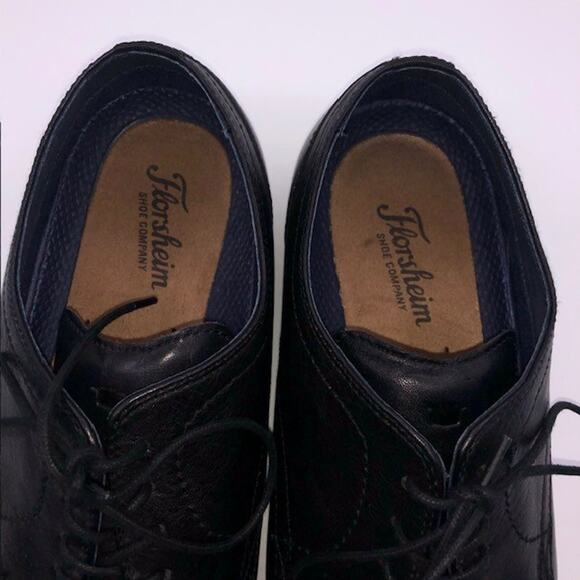 Florsheim - Lace Up Black Cap Toe Oxford Size 10.5M - FLEX 14317-001 main image 6